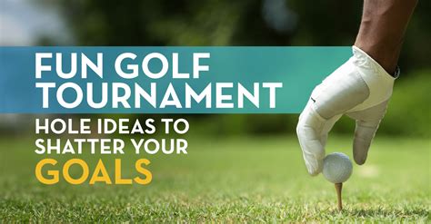 golf tournament fundraiser games|21 Fundraiser Ideas For Your Charity Golf Tournament .
